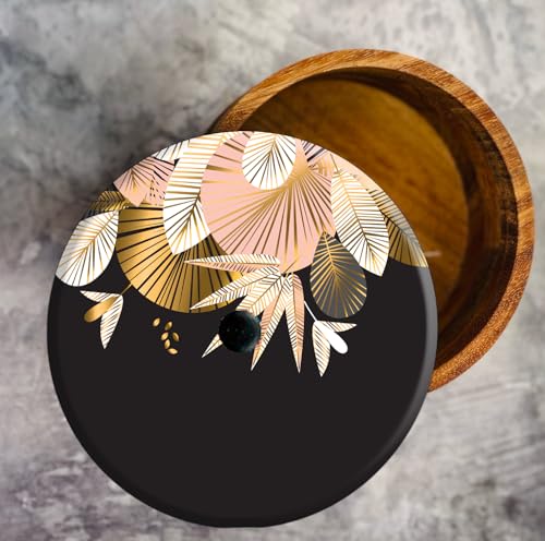 Tortillero Artesanal De Madera De Parota Con Tapa Decorada Y Resina – Hecho A Mano En México Por Mujeres Artesanas Modelo: Eleganza