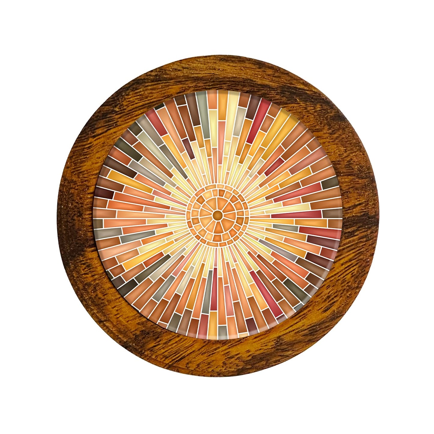 Juego De 4 Portavasos Artesanales, Coasters Hechos A Mano. Modelo: Italiano | Hecho a mano en México