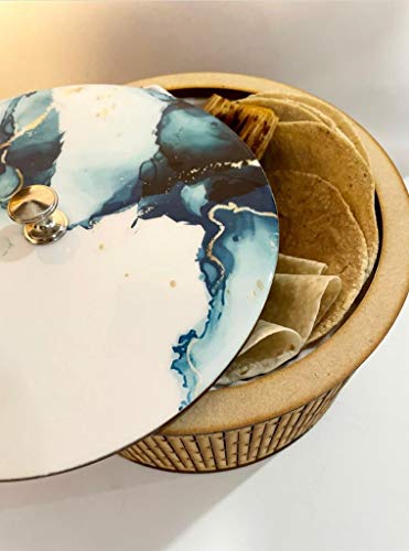 Tortillero Térmico Artesanal. Diseño Fiori