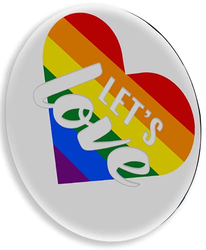 Tabla Redonda Para Quesos, Botanas Y Carnes Frias Hecha A Mano. Modelo Let'S Love Para Lgbtq | Hecho a mano en México