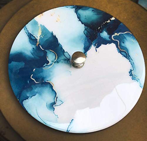 Tortillero Térmico Artesanal. Diseño Mármol Verde