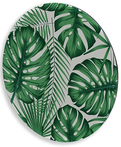 Charola Giratoria De Madera - Lazy Susan Hecha A Mano - Modelo: Monstera | Hecho a mano en México