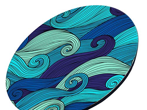 Charola Giratoria De Madera - Lazy Susan Hecha A Mano - Modelo: Océano | Hecho a mano en México