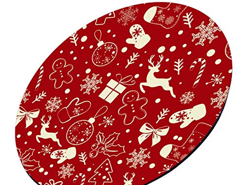 Charola Giratoria De Madera - Lazy Susan Hecha A Mano - Modelo: Noche De Paz Navidad | Hecho a mano en México