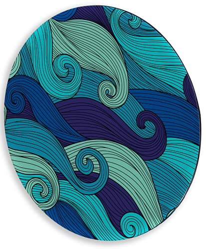 Charola Giratoria De Madera - Lazy Susan Hecha A Mano - Modelo: Océano | Hecho a mano en México