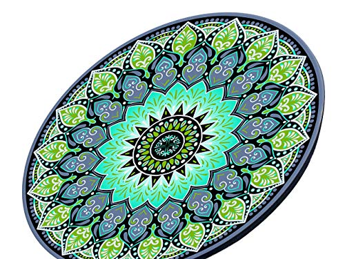 Charola Giratoria De Madera - Lazy Susan Hecha A Mano - Modelo: Mandala | Hecho a mano en México