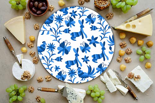 Lazy Susan Artesanal: Charola Giratoria Mexicana Para Mesas Que Dejan Impresión