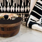 Tortillero Artesanal De Madera De Parota Con Tapa Decorada Y Resina – Hecho A Mano En México Por Mujeres Artesanas Modelo: Eleganza