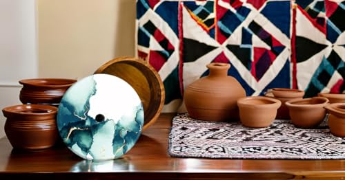 Tortillero Artesanal De Madera De Parota Con Tapa Decorada Y Resina – Hecho A Mano En México Por Mujeres Artesanas Modelo: Polanco