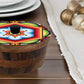 Tortillero Artesanal De Madera De Parota Con Tapa Decorada Y Resina – Hecho A Mano En México Por Mujeres Artesanas Modelo: Huichol
