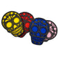 Set De Portavasos Día De Muertos En Forma De Calavera En Madera De Mdf - Hechos Y Pintados A Mano | Hecho a mano en México