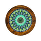 Juego De 4 Portavasos Artesanales, Coasters Hechos A Mano. Modelo: Mandala | Hecho a mano en México
