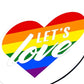 Tortillero artesanal – Tabla Redonda Para Quesos, Botanas Y Carnes Frias Hecha A Mano. Modelo Let'S Love Para Lgbtq | Hecho a mano en México