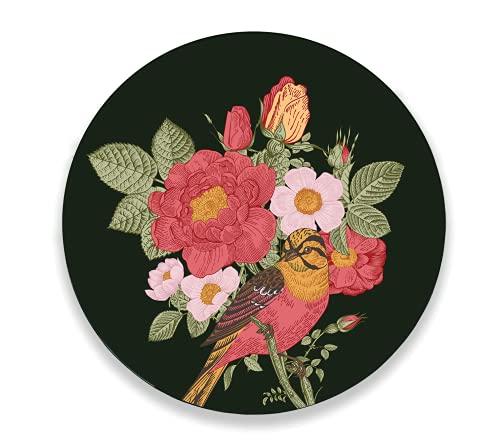 Imagen de tortillero artesanal – tabla redonda para quesos, botanas y carnes frias hecha a mano. modelo gorrión | hecho a mano en méxico artesanal mexicano