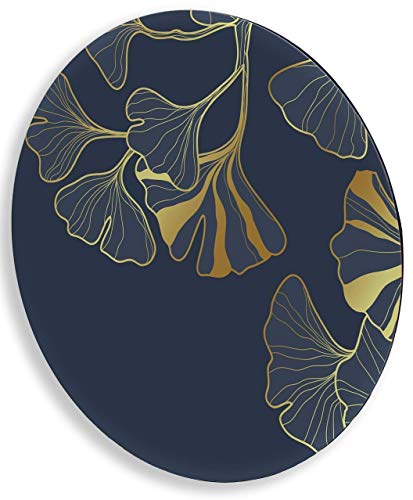 Charola giratoria de madera - LAZY SUSAN Hecha a mano -  Modelo: Fiori 45 Cm