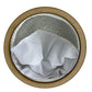 Tortillero Térmico Artesanal.  Diseño Otomí Blanco