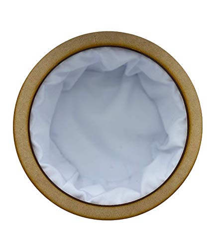 Tortillero térmico artesanal.  Diseño Tenangos Otomí Blanco