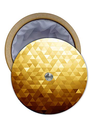 Tortillero Térmico Artesanal.  Diseño  Dorado