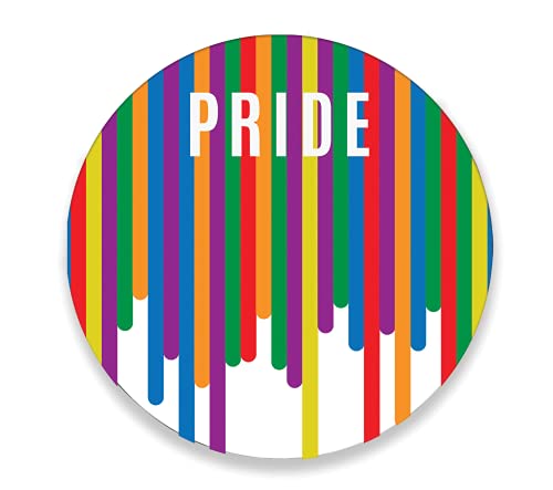 Imagen de tortillero artesanal – tabla redonda para quesos, botanas y carnes frias hecha a mano. modelo líneas para lgbtq pride | hecho a mano en méxico artesanal mexicano