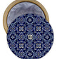 Tortillero Térmico Artesanal.  Diseño Talavera Oscuro
