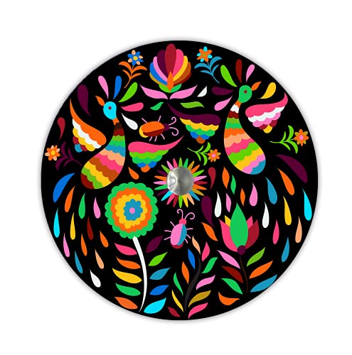 Tortillero térmico artesanal.  Diseño Tenangos multicolores