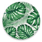 Imagen de tortillero artesanal – tabla redonda para quesos, botanas y carnes frias hecha a mano. modelo monstera | hecho a mano en méxico artesanal mexicano