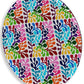 Tabla Redonda Para Quesos, Botanas Y Carnes Frias Hecha A Mano. Modelo  Bordado Huichol | Hecho a mano en México