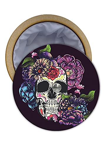 Tortillero Térmico Artesanal.  Diseño Cráneo Catrina