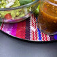 Tabla Redonda Para Quesos, Botanas Y Carnes Frias Hecha A Mano. Modelo  Zarape | Hecho a mano en México