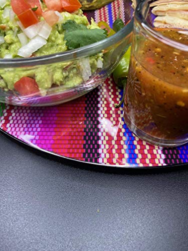 Tabla Redonda Para Quesos, Botanas Y Carnes Frias Hecha A Mano. Modelo Marino | Hecho a mano en México
