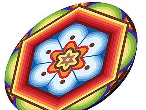 Charola Giratoria De Madera - Lazy Susan Hecha A Mano -  Modelo: Huichol | Hecho a mano en México