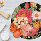 Tabla Redonda Para Quesos, Botanas Y Carnes Frias Hecha A Mano. Modelo Gorrión | Hecho a mano en México