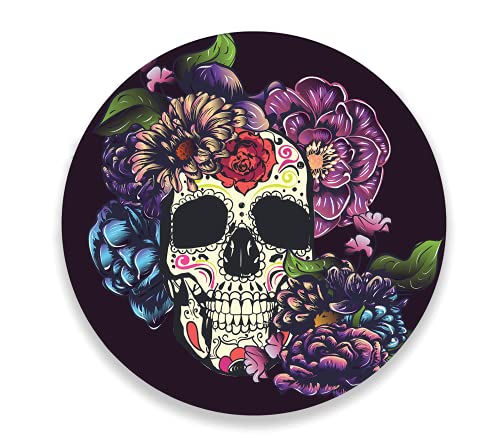 Charola giratoria de madera - LAZY SUSAN Hecha a mano -  Modelo: Catrina