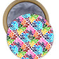 Tortillero Térmico Artesanal.  Diseño  Bordado Huichol