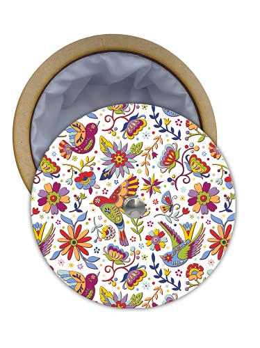 Tortillero Térmico Artesanal.  Diseño  Folklorico