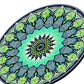 Tabla Redonda Para Quesos, Botanas Y Carnes Frias Hecha A Mano. Modelo Mandala | Hecho a mano en México