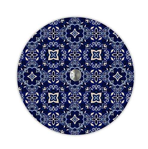 Tortillero Térmico Artesanal.  Diseño Talavera Oscuro
