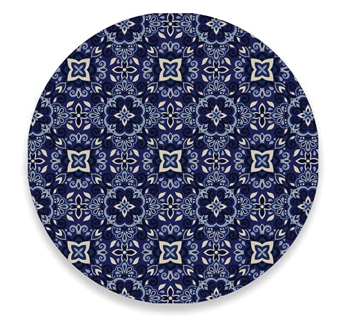 Imagen de tortillero artesanal – tabla redonda para quesos, botanas y carnes frias hecha a mano. modelo marino | hecho a mano en méxico artesanal mexicano